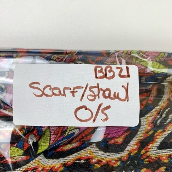 Satva Akula Kimono - Exotic Scarf - Swim Cover-Up O/S NWT - Picture 11 of 11